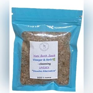 Yoni Vinegar & Herb Bath Soak, Sitz Bath, Douche Alternative Unisex